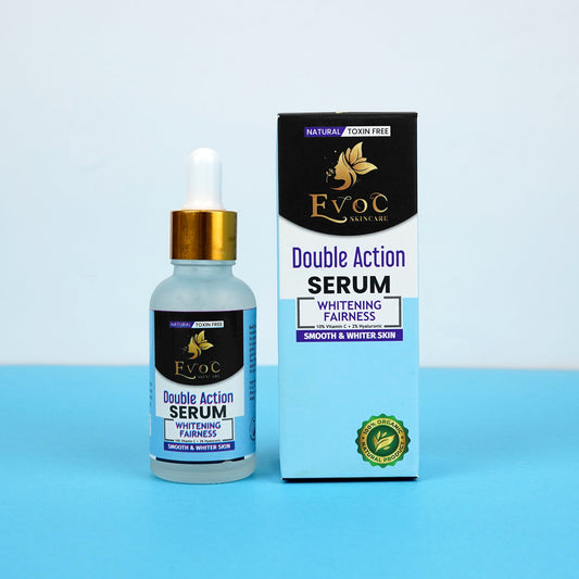 EvoC Double Action Serum Vitamin C 10% with Hyaluronic Acid 2%