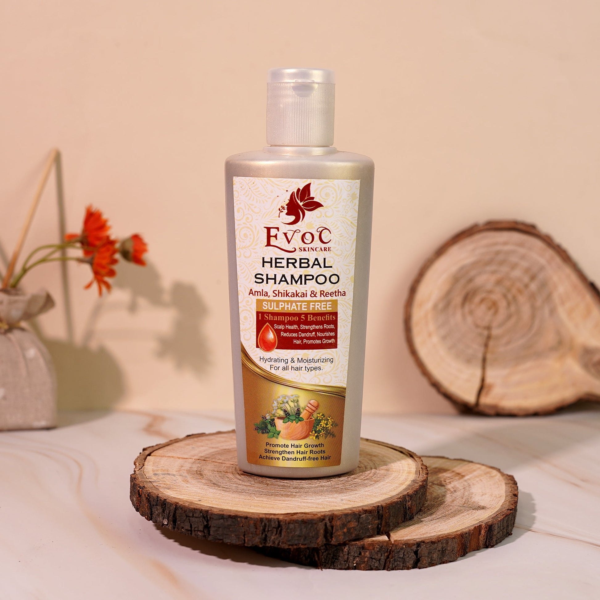 Evoc Sulphate Free Herbal Shampoo - Evoc skin care