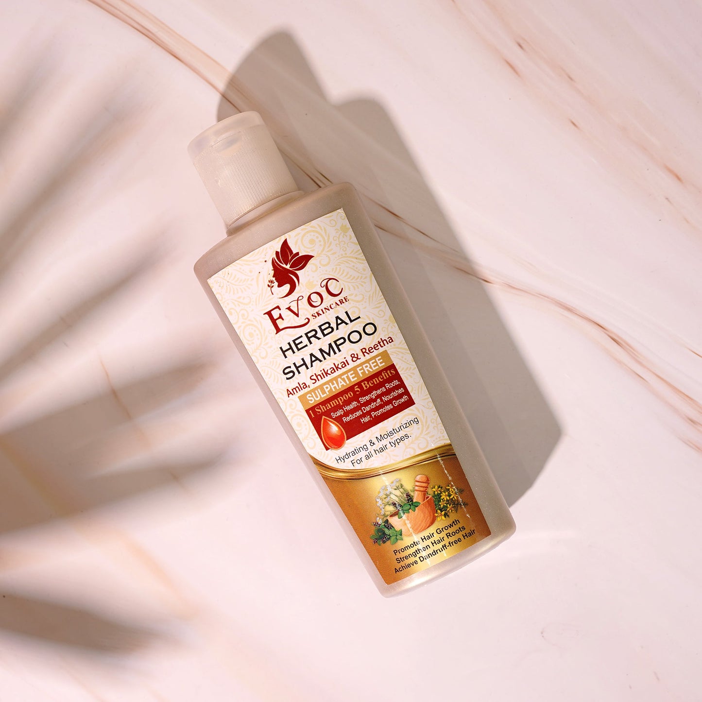 Evoc Sulphate Free Herbal Shampoo - Evoc skin care