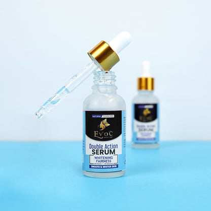 EvoC Double Action Serum for brighter hydrated looking skin