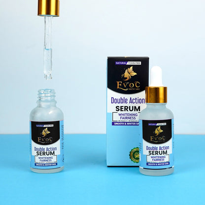 Evoc Double Action Serum For Brighter and Hydrated skin - Evoc skin care