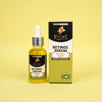 EvoC Retinol Serum 5% for anti-aging skincare in Pakistan