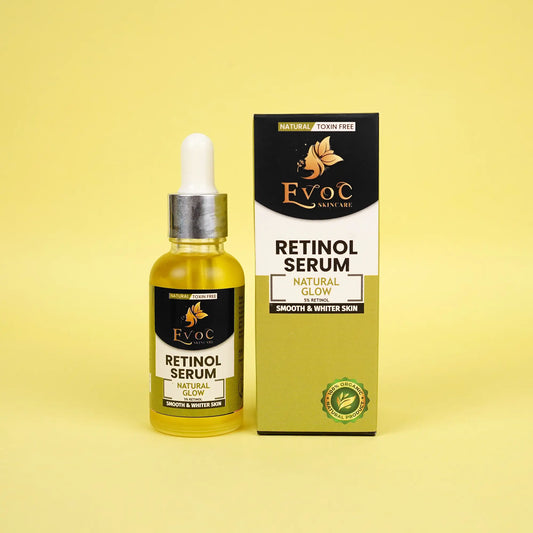 EvoC Retinol Serum 5% for anti-aging skincare in Pakistan