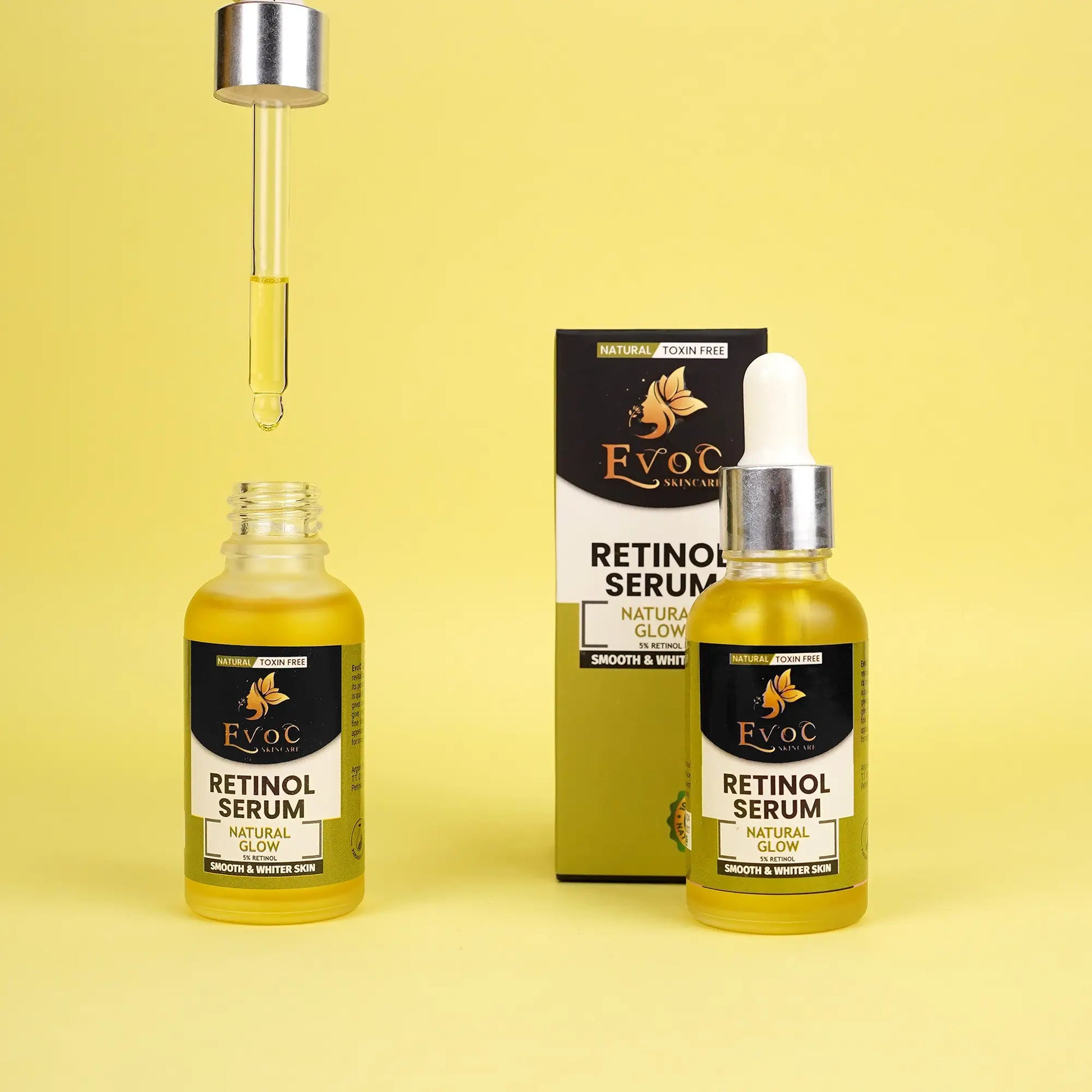 EvoC Retinol Serum for nighttime skincare routine