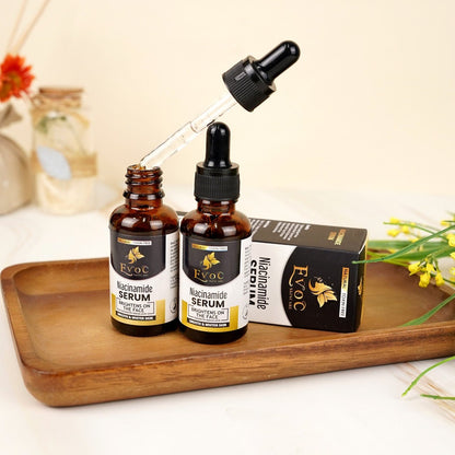 EvoC Niacinamide Serum for smoother balanced looking skin